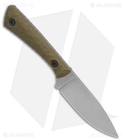 Uinta Knife Company Hunter Fixed Blade Knife OD Green G-10 (3.4" SW)