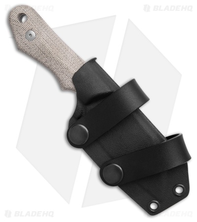 Viper Knives Handy 2 Fixed Blade Knife Green Canvas Micarta (3.25" SW)
