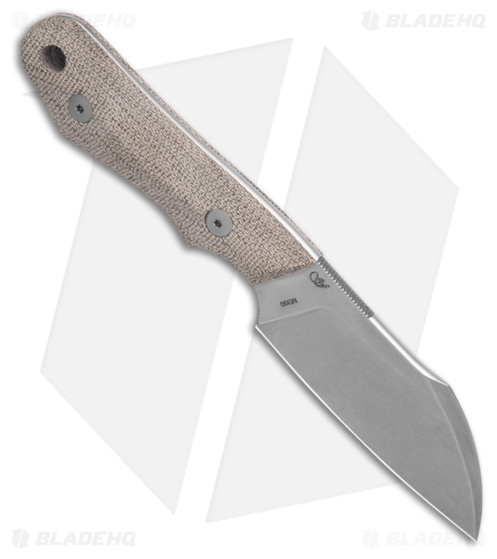 Viper Knives Handy 2 Fixed Blade Knife Green Canvas Micarta (3.25" SW)