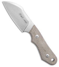 Viper Knives Handy 2 Fixed Blade Knife Green Canvas Micarta (3.25" SW)