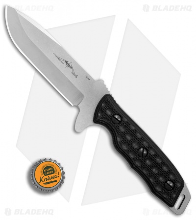 Emerson Government Mule Fixed Blade Knife Black G-10 (5" Stonewash)