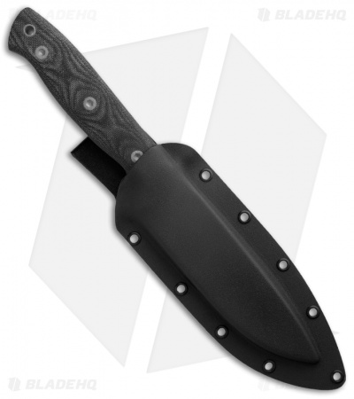 EnTrek 11 Bravo Fixed Blade Knife (4.75" Bead Blast Plain)