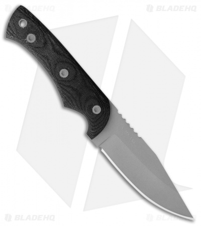 Entrek Cougar Fixed Blade Knife (3.75" Gray)