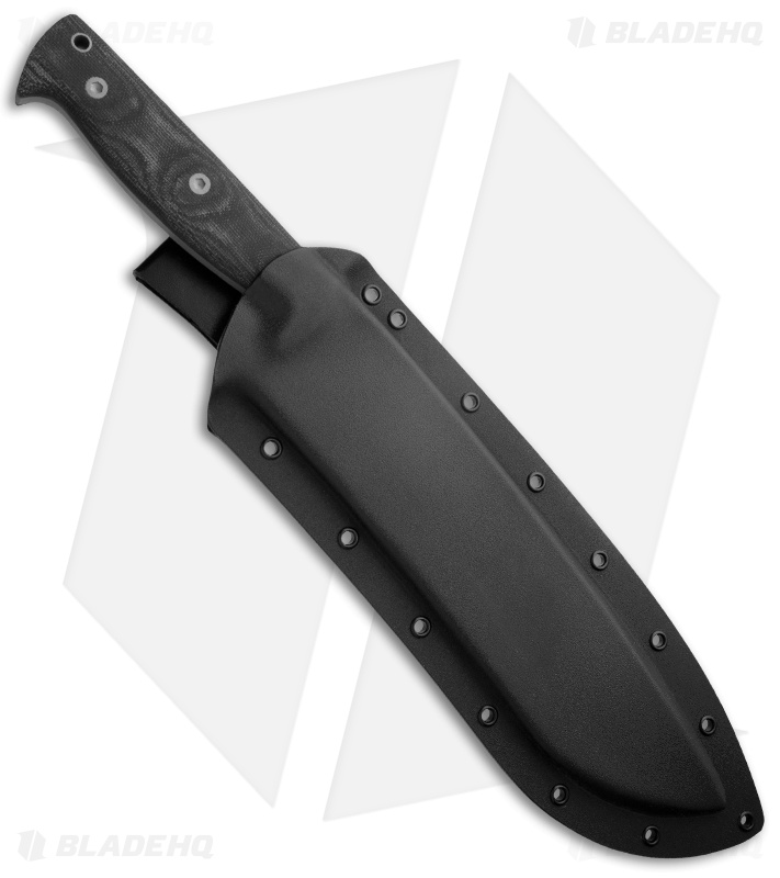 EnTrek Destroyer Large Fixed Blade Knife (8.75" Bead Blast Plain)