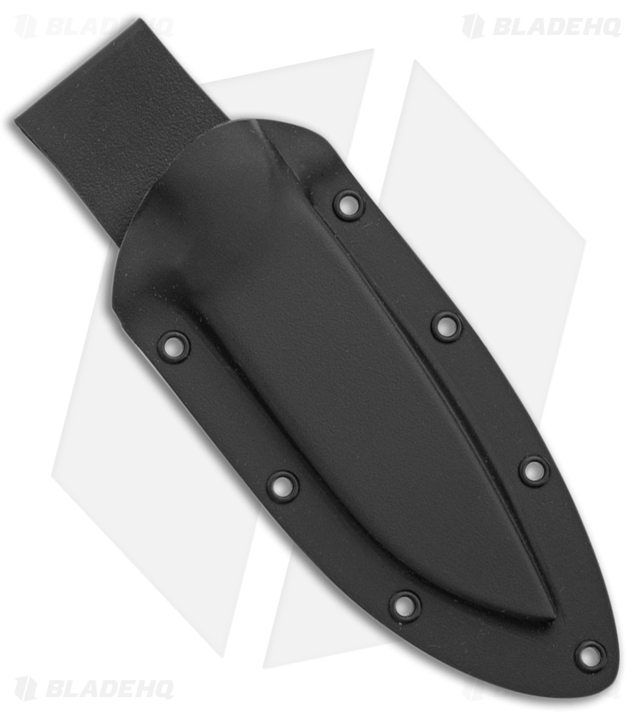 EnTrek Otter Fixed Blade Knife Black Micarta (4" Gray)