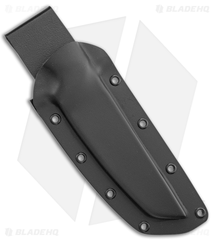Entrek Wolf Fixed Blade Knife Black Micarta (4.00" Gray)