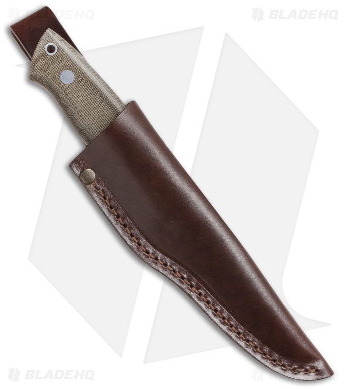 Brisa (EnZo) Trapper 95 Fixed Blade Knife (Satin) - Blade HQ Brisa (EnZo) Trapper 95 Fixed Blade Knife (Satin) - Blade HQ