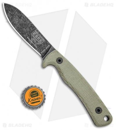 ESEE Ashley Game Knife Micarta (3.5" Black) ESEE-AGK