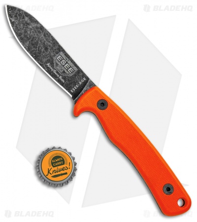 ESEE Ashley Game Knife Orange G-10 (3.5" Black) ESEE-AGK-OR 