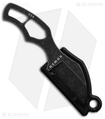 ESEE Gibson Pinch Fixed Blade Neck Knife (1.3" Black)