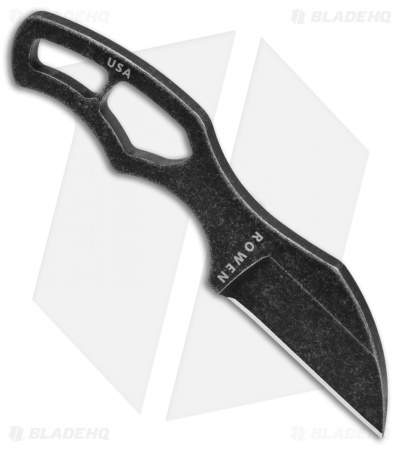 ESEE Gibson Pinch Fixed Blade Neck Knife (1.3" Black)