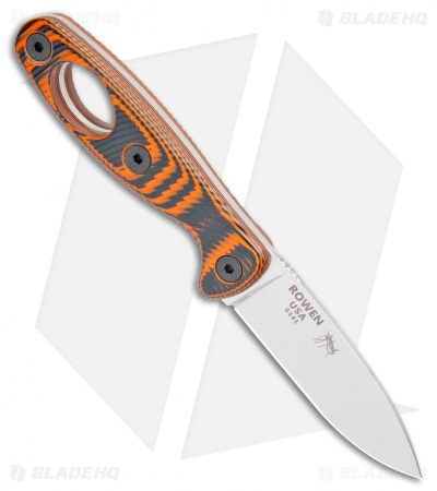 ESEE Knives Xancudo Fixed Blade Knife 3D Orange G-10 w/ Hole (3" SW S35VN)