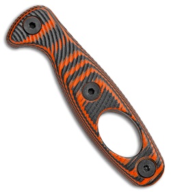 ESEE Xancudo Handle Scales w/ Hole (Orange/Black)