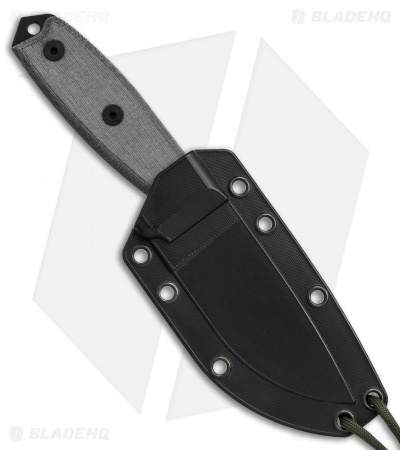 ESEE Knives ESEE-3P-B Knife Black Sheath (3.88" Black)
