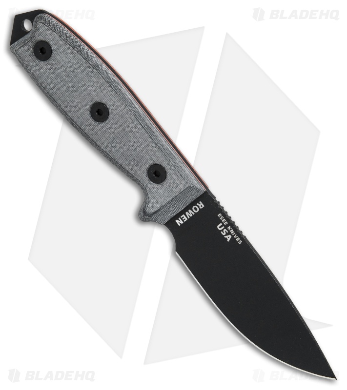 ESEE Knives ESEE-3P-B Knife Black Sheath (3.88" Black)