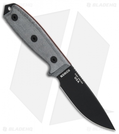 ESEE Knives ESEE-3P-B Knife Black Sheath (3.88" Black)