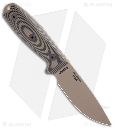 ESEE Knives ESEE-3PMDE-005 Fixed Blade Knife Coyote/Black G-10 (3.9" DE)