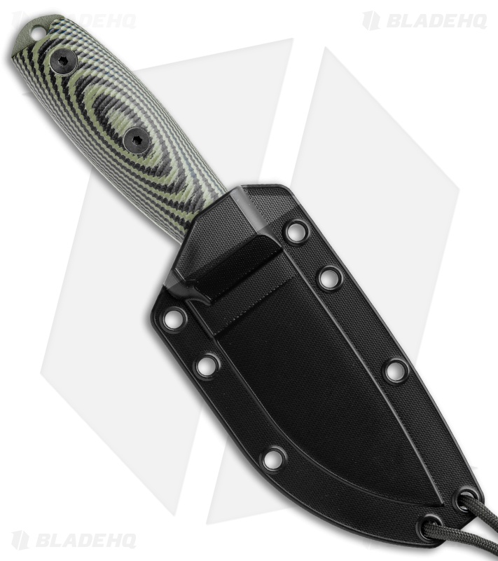 ESEE Knives ESEE-3 Fixed Blade Knife OD Green/Black G-10 (3.9