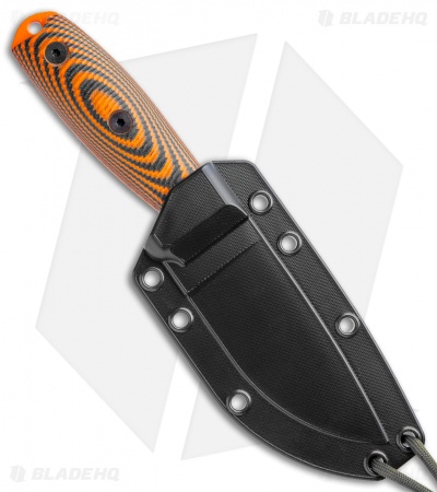 ESEE Knives ESEE-3PMOR-006 Fixed Blade Knife Orange/Black G-10 (3.9" Orange)