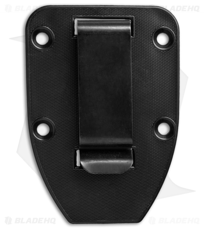 ESEE Knives ESEE-3P-MB-B Knife Black Sheath & MOLLE Back (3.88" Black)
