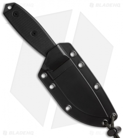 ESEE Knives ESEE-3P-TG-B Knife Black G-10 (3.88" Gray)