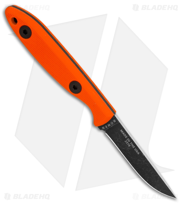 ESEE Camp-Lore Rowen CR2.5 Bushcraft Fixed Blade Orange G-10 (2.5