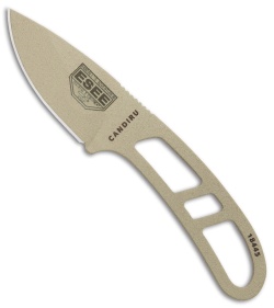 ESEE Candiru Fixed Blade Neck Knife (2&quot; Desert Tan) | 18879