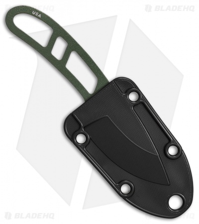 ESEE Candiru Fixed Blade Neck Knife (2" Olive Drab)