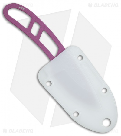 ESEE Candiru Fixed Blade Neck Knife (2" Purple)