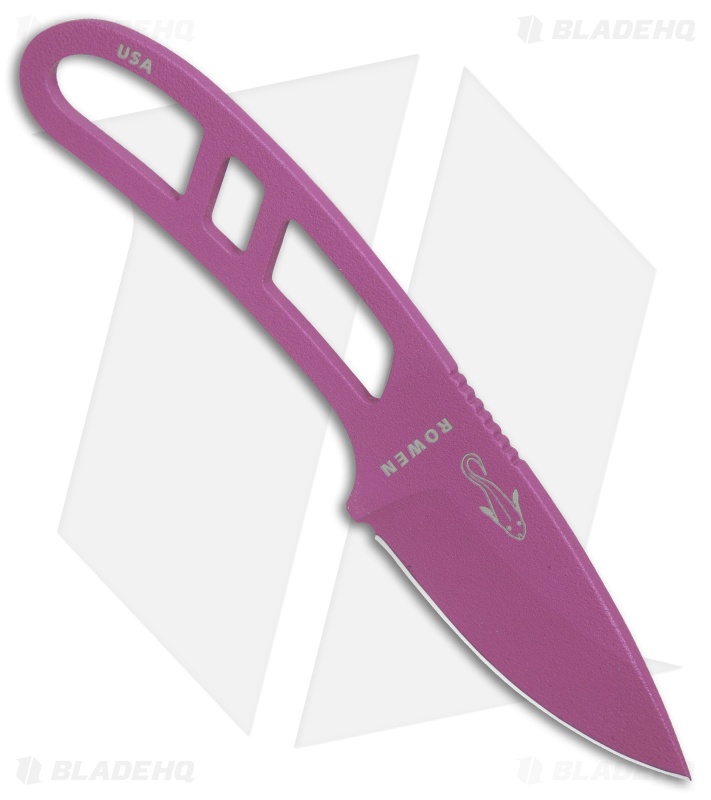 ESEE Candiru Fixed Blade Neck Knife (2" Purple)