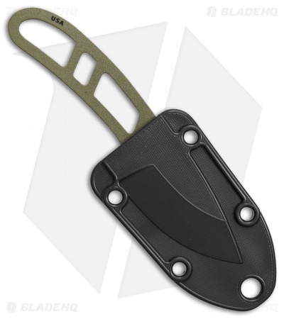 ESEE Candiru Fixed Blade Neck Knife (2" Dark Earth)