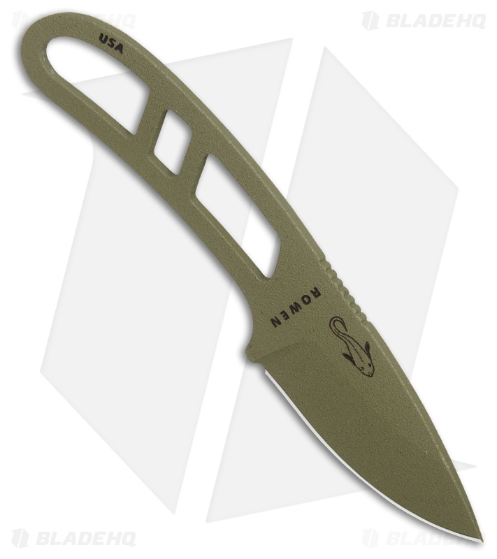 ESEE Candiru Fixed Blade Neck Knife (2" Dark Earth)
