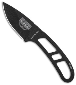 ESEE Candiru Fixed Blade Neck Knife (2&quot; Black) | 18874