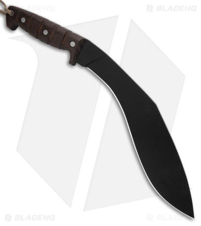 ESEE Knives Kukri Machete Walnut w/Khaki Sheath (11.5" Black)