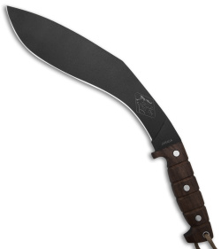 ESEE Knives Kukri Machete Walnut w/Khaki Sheath (11.5" Black)