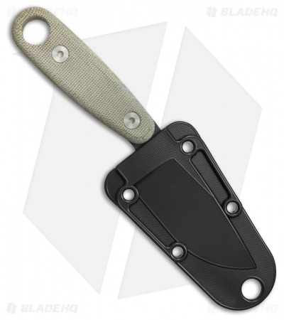 ESEE Knives Izula-II Black Survival Concealed Carry Neck Knife + Sheath