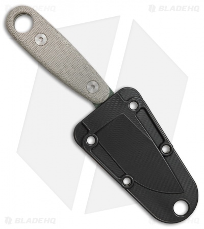 ESEE Knives Izula-II Neck Knife Micarta (2.88" OD Green)