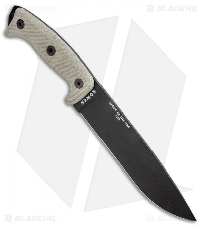 ESEE Junglas II Survival Fixed Blade Knife + Sheath (8.5" Black)