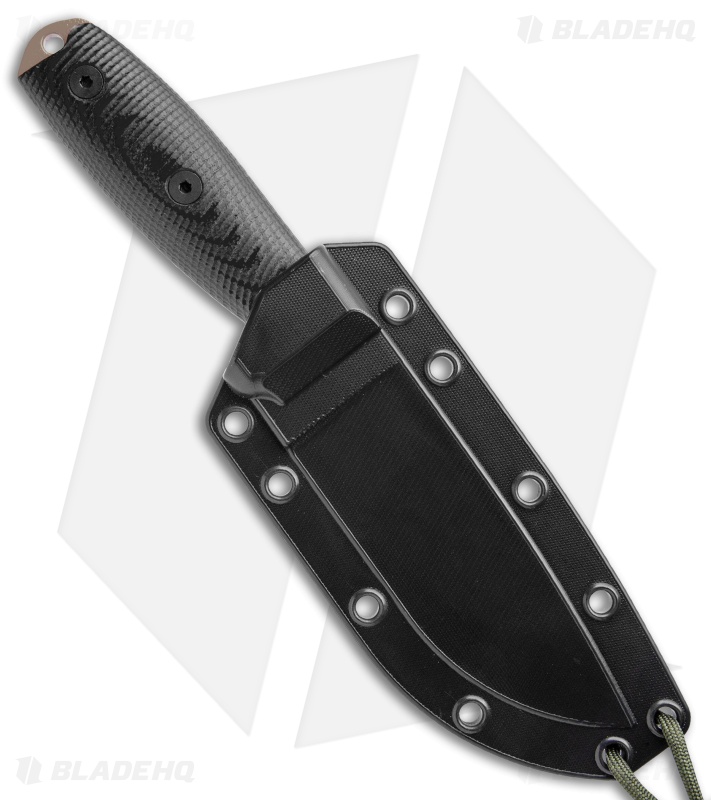 ESEE Knives ESEE-4PDE-001 Fixed Blade Knife Black 3D G-10 (4.5" Dark Earth)