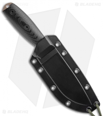 ESEE Knives ESEE-4PDE-001 Fixed Blade Knife Black 3D G-10 (4.5" Dark Earth)