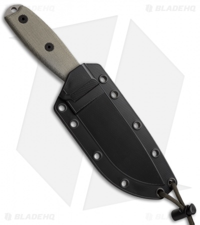 ESEE Knives ESEE-4P-MB-SS Knife Micarta MOLLE Back (4.5" 440C)