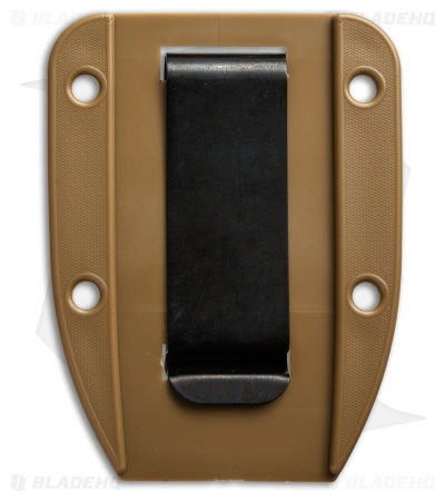 ESEE Knives 3/4 Clip Plate for ESEE-4 (Coyote Brown)