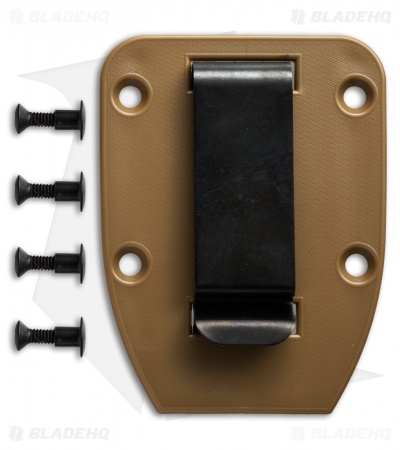 ESEE Knives 3/4 Clip Plate for ESEE-4 (Coyote Brown)