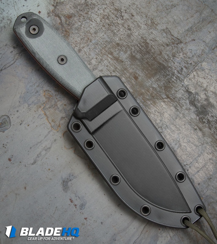 ESEE Knives ESEE-4P-B Fixed Blade Knife (4.5" Black)