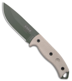 ESEE Knives ESEE-5P-KO-OD Fixed Blade Knife (5.25" OD Green) *No Sheathing*