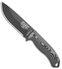 ESEE Knives ESEE-5PB-002 Fixed Blade Knife Gray/Black 3D G-10 (5.25" Black)