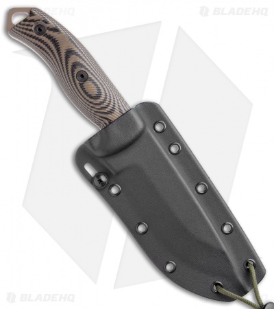 ESEE Knives ESEE-5PDE-005 Fixed Blade Knife Coyote/Black 3D G-10 (5.25" Tan)