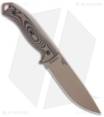 ESEE Knives ESEE-5PDE-005 Fixed Blade Knife Coyote/Black 3D G-10 (5.25" Tan)