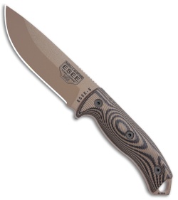 ESEE Knives ESEE-5PDE-005 Fixed Blade Knife Coyote/Black 3D G-10 (5.25&quot; Tan) | 116621