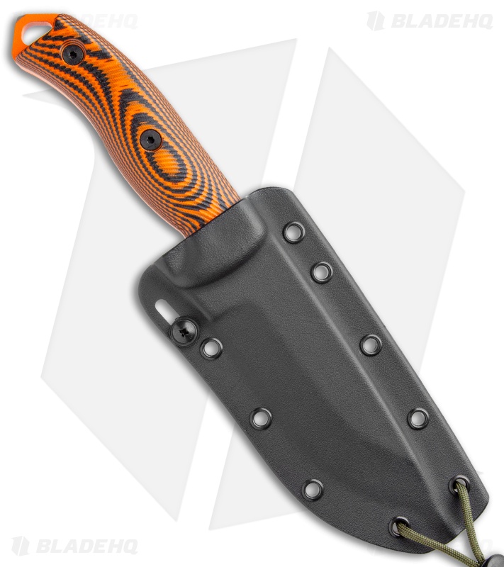 ESEE Knives ESEE-5POR-006 Fixed Blade Knife Orange/Black 3D G-10 (5.25" Orange)